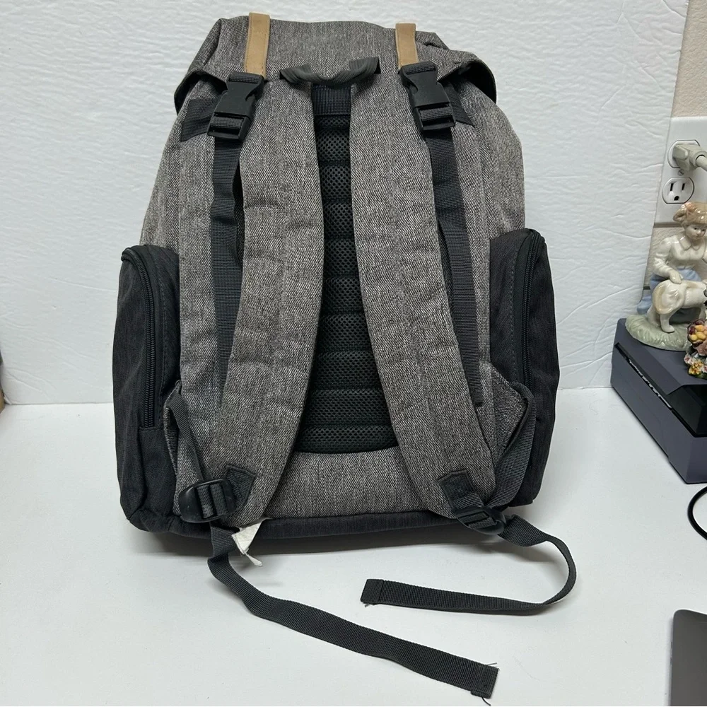 Eddie Bauer First Adventure Backpack Baby Diaper Bag Waterproof Insulated Casual